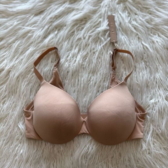 Skims Smoothing Intimates Full Coverage Lightly Lined Bra Clay Size 34C - Picture 1 of 6